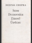 Sedm duchovních zákonů úspěchu - náhled