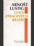 Ulice ztracených bratří - náhled