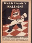 Kuchyňský kalendář 1926 - náhled