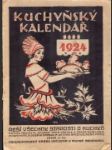 Kuchyňský kalendář 1924 - náhled