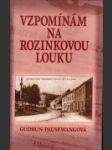 Vzpomínám na Rozinkovou louku - náhled