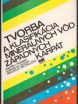 Tvorba a klasifikácia minerálnych vôd - náhled