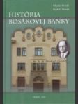 História Bosákovej banky - náhled