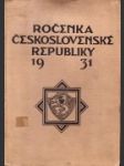 Ročenka Československeé republiky - náhled