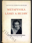 Metafysika lásky a hudby - o geniovi - náhled