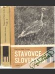 Stavovce Slovenska II-III., Vtáky 1-2. - náhled