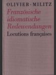 Franzősische idiomatische Redewendugen - náhled