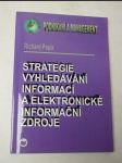 Strategie vyhledávání informací a elektronické informační zdroje - náhled