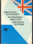 Anglicko slovenský a slovensko anglický vreckový slovník - náhled