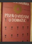 Husitská kronika Píseň o vítězství u Domažlic - náhled