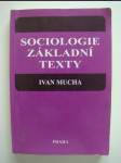 Sociologie - základní texty - náhled