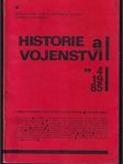 Historie a vojenství 4-1985 - náhled