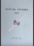 Slovak studies xix / miscellanea 4 / - náhled