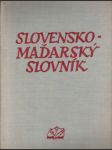 Slovensko-maďarský slovník - náhled