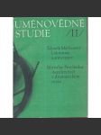 Uměnovědné studie, II. - Literatura a anticipace - Aspekty řeči v dramatickém textu - náhled