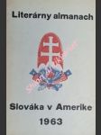 Literárny almanach slováka v amerike 1963 - náhled