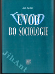 Úvod do sociologie - náhled