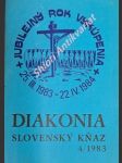 Diakonia - slovenský kňaz 4 / 1983 - náhled