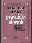 Anglicko - český právnický slovník - náhled