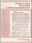 Tři studie z české numismatiky - náhled