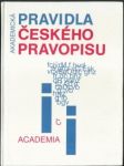 Akademická pravidla českého pravopisu  - náhled