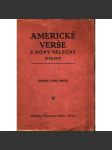 Americké verše. Z doby válečné 1914-1919 (poezie, první světová válka) - náhled