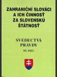 Svedectvá pravdy o Slovensku III. - náhled