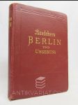 Berlin und Umgebung + Plananhang zu Baedekers Berlin - náhled