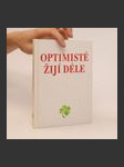 Optimisté žijí déle - náhled