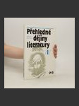 Přehledné dějiny literatury I. - náhled