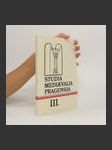 Studia mediaevalia Pragensia : Sborník III. (duplicitní ISBN) - náhled
