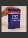 Roget's Pocket Thesaurus - náhled