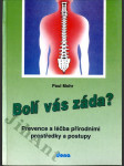 Bolí vás záda? - prevence a léčba přírodními prostředky a postupy - náhled