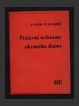 Požární ochrana obytného domu - náhled