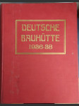 Deutsche Bauhütte 1936 - 1938 - Zeitschrift der deutschen Architektenschaft - náhled