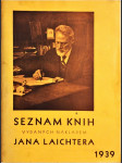 Seznam knihy vydaných nákladem Jana Leichtera 1939 - náhled