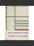 Studie z estetiky - Jan Mukařovský [edice Estetická knihovna, sv. 3] - náhled