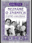 Neznámé o známých z Letné a Holešovic - fejetony I - náhled