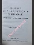 Manuale congregationis marianae sacerdotalis brunensis - náhled