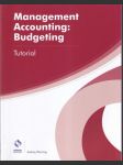 Management Accounting: Budgeting Tutorial (veľký formát) - náhled