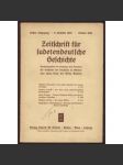 Zeitschrift für sudetendeutsche Geschichte; Erster Jahrgang, drittes Heft, 5. Oktober 1937	[Sudety, dějiny, časopis] - náhled