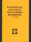 Filosofická koncepce nejstaršího buddhismu - náhled