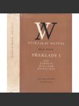 Vítězslav Nezval - Dílo, sv. XXXV - Překlady I - Poe, Rimbaud, Mallarmé, Baudelaire (básně, verše, prokletí básníci) - náhled