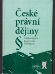 České právní dějiny - náhled