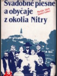 Svadobné piesne a obyčaje z okolia Nitry - náhled