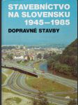 Stavebníctvo na slovensku 1945 - 1985 - náhled