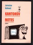 Kantorův notes - náhled