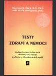 Testy zdraví a nemoci - náhled