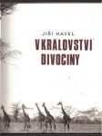 V království divočiny havel jiří - náhled