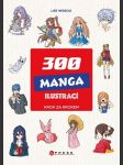 300 manga ilustrací - náhled